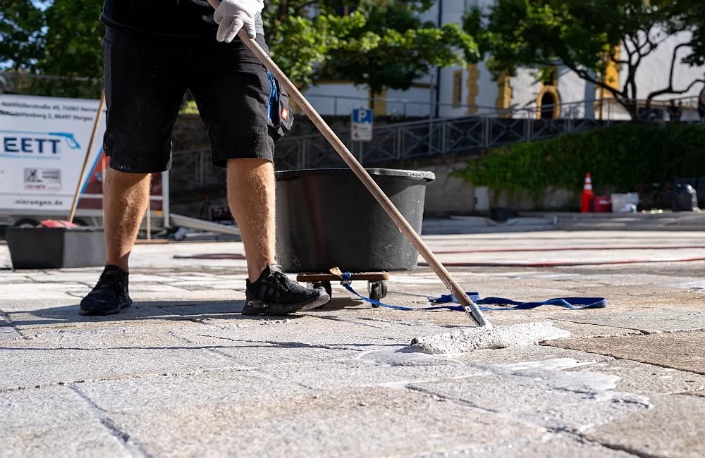 Bild einer Fugensanierung